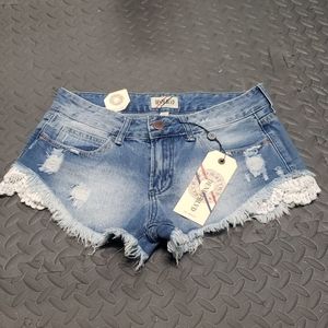 Short Denim Shorts NWT